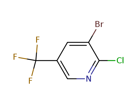 3-Bromo-2-chloro-5-(trifluoromethyl)pyridine cas  71701-92-3