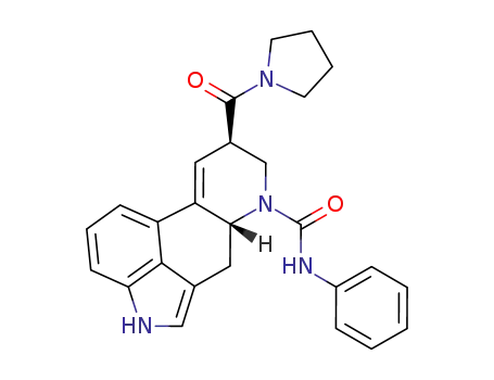 (6aR,9R)-9-(pyrrolidine-1-carbonyl)-6,6a,8,9-tetrahydro-4H-indolo[4,3-fg]quinoline-7-carboxylic acid phenylamide