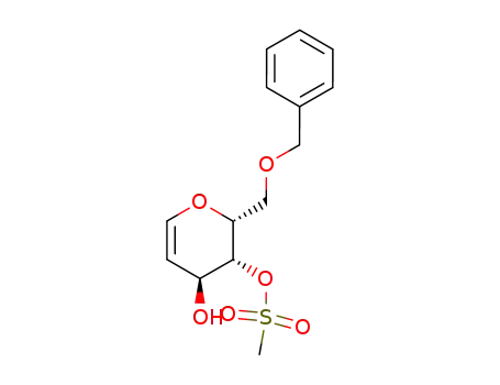 4-O-mesyl-6-O-benzyl-D-gulal