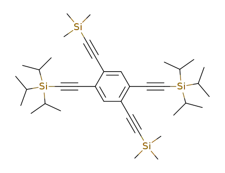 Silane,
[[2,5-bis[(trimethylsilyl)ethynyl]-1,4-phenylene]di-2,1-ethynediyl]bis[tris(1-
methylethyl)-