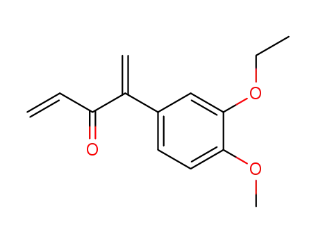 2-(3-ethoxy-4-methoxyphenyl)-1,4-pentadien-3-one