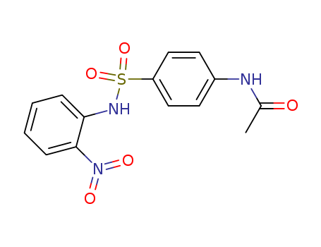 N-[4-[(2-nitrophenyl)sulfamoyl]phenyl]acetamide cas  7461-20-3