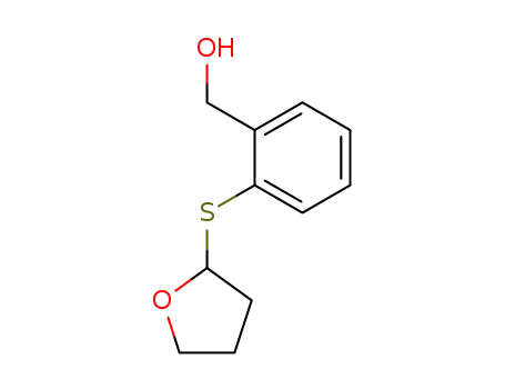 Benzenemethanol, 2-[(tetrahydro-2-furanyl)thio]-