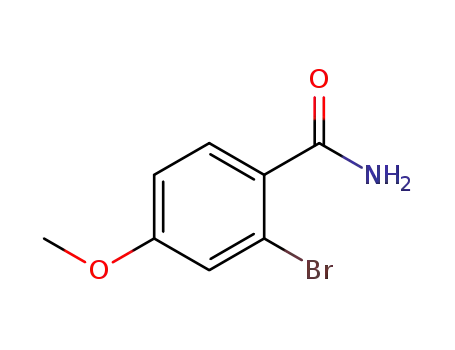 Molecular Structure of 353278-57-6 (2-broMo-4-MethoxybenzaMide)