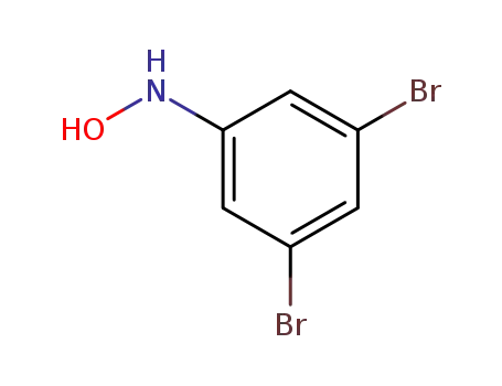 Molecular Structure of 112290-77-4 (Benzenamine, 3,5-dibromo-N-hydroxy-)