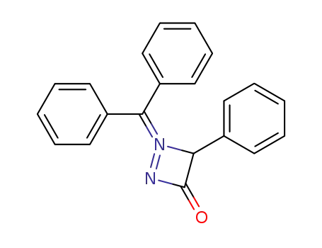 1-(diphenylmethylene)-3-oxo-4-phenyl-1,2-diazetidinium inner salt