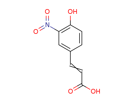 4-HYDROXY-3-NITROCINNAMIC ACIDCAS