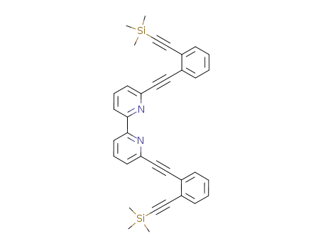 2,2'-Bipyridine, 6,6'-bis[[2-[(trimethylsilyl)ethynyl]phenyl]ethynyl]-