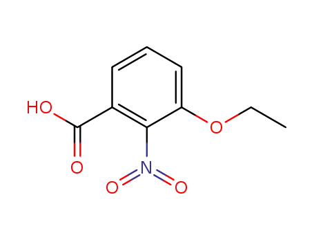 벤조산, 3-에톡시-2-니트로-(7CI)