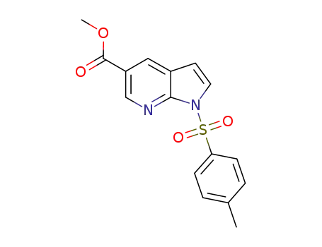 1H- 피 롤로 [2,3-b] 피리딘 -5- 카르 복실 산, 1-[(4- 메틸페닐) 술 포닐]-, 메틸 에스테르