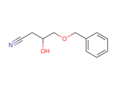 Butanenitrile, 3-hydroxy-4-(phenylmethoxy)-