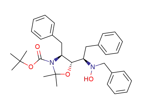 (2R,3R,4S)-2-N-benzylhydroxylamine-4-tert-butoxycarbonylamino-1,5-diphenyl-4N,3O-isopropylidene-3-pentanol