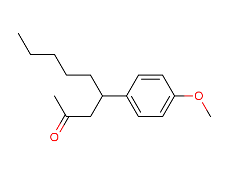 2-Nonanone, 4-(4-methoxyphenyl)-