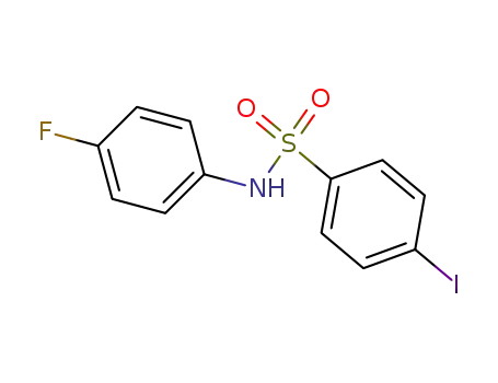 N-(4-fluorophenyl)-4-iodobenzenesulfonamide