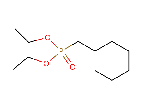 Molecular Structure of 63909-49-9 (Phosphonic acid, (cyclohexylmethyl)-, diethyl ester)