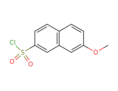 Molecular Structure of 56875-60-6 (7-Methoxynaphthalene-2-sulfonyl chloride)