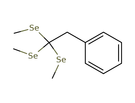 Benzene, [2,2,2-tris(methylseleno)ethyl]-