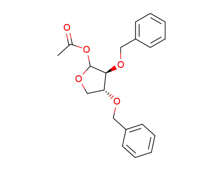 (2S,3R)-1-acetoxy-2,3-dibenzyloxytetrahydrofuran