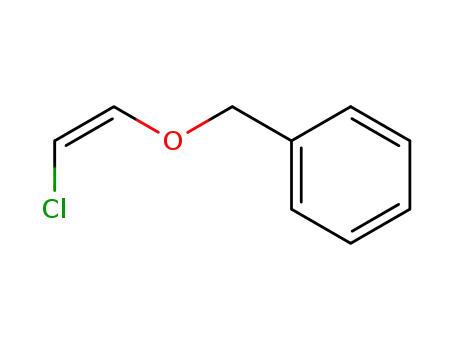 Molecular Structure of 104678-36-6 (Benzene, [[[(1Z)-2-chloroethenyl]oxy]methyl]-)