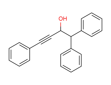 Molecular Structure of 1292806-77-9 (1,1,4-triphenylbut-3-yn-2-ol)