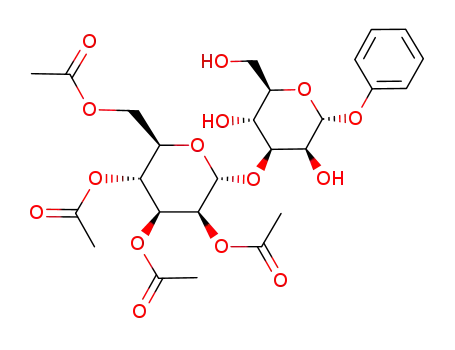 phenyl 2,3,4,6-tetra-O-acetyl-α-D-mannopyranosyl-(1->3)-α-D-mannopyranoside