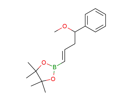 1,3,2-Dioxaborolane,
2-[(1E)-4-methoxy-4-phenyl-1-butenyl]-4,4,5,5-tetramethyl-
