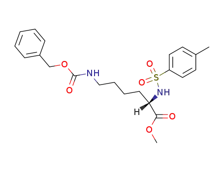 (S)-methyl 6-(((benzyloxy)carbonyl)amino)-2-(4-methylphenylsulfonamido)hexanoate