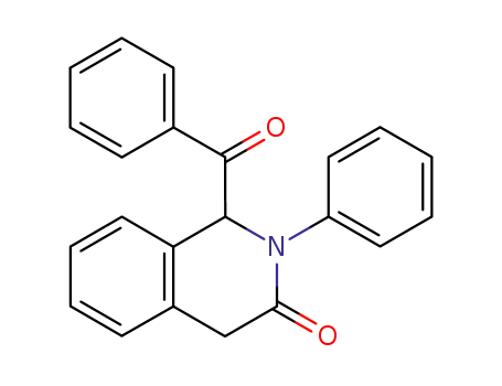 3(2H)-Isoquinolinone, 1-benzoyl-1,4-dihydro-2-phenyl-