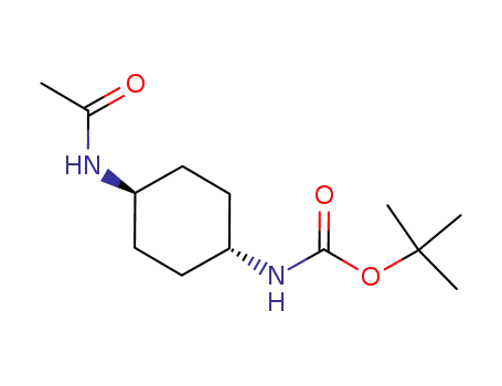 tert-Butyl (1R*,4R*)-4-acetamidocyclohexylcarbamate