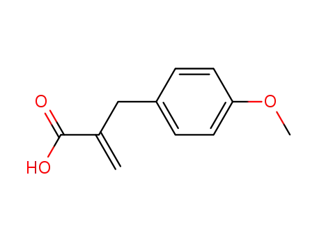 α-methylene-4-methoxybenzenepropanoic acid