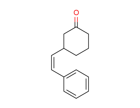 3-<(Z)-2-phenyl-1-ethenyl>cyclohexanone