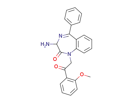 3-Amino-1-[2-(2-methoxy-phenyl)-2-oxo-ethyl]-5-phenyl-1,3-dihydro-benzo[e][1,4]diazepin-2-one