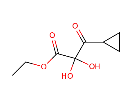 3-cyclopropyl-2,2-dihydroxy-3-oxo-propionic acid ethyl ester