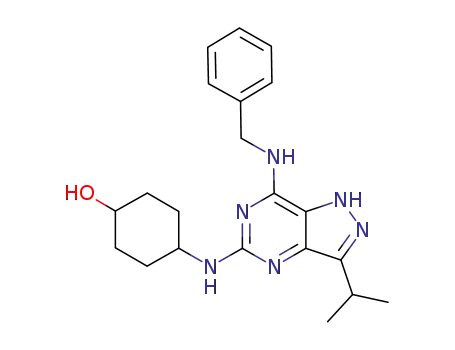 7-benzylamino-5-(4-hydroxycyclohexyl)amino-3-isopropylpyrazolo[4,3-d]pyrimidine