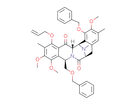 C<sub>43</sub>H<sub>46</sub>N<sub>2</sub>O<sub>8</sub>