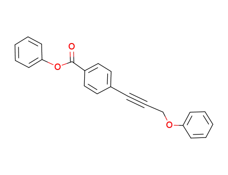 phenyl 4-(3-phenoxyprop-1-ynyl)benzoate
