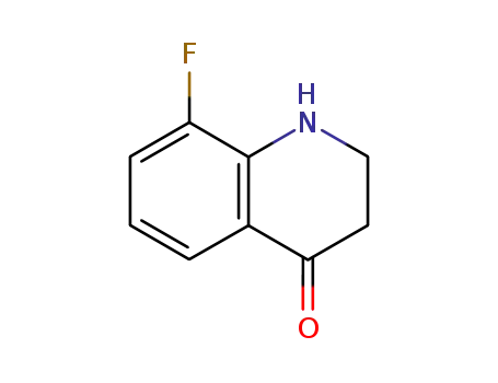 Molecular Structure of 38470-28-9 (8-FLUORO-2,3-DIHYDROQUINOLIN-4-ONE)