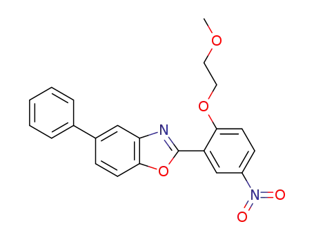 Benzoxazole, 2-[2-(2-methoxyethoxy)-5-nitrophenyl]-5-phenyl-