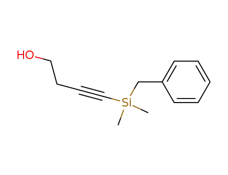 4-(benzyldimethyl-silyl)but-3-yn-1-ol