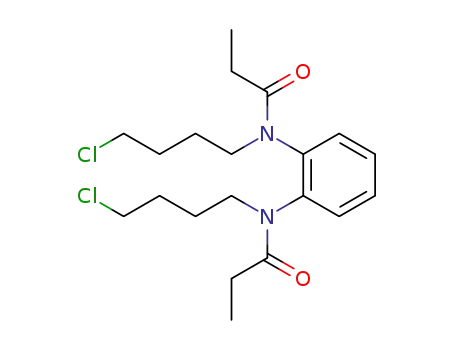 Propanamide, N,N'-1,2-phenylenebis[N-(4-chlorobutyl)-