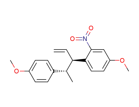 (3R*,4S*)-4-(4-Methoxyphenyl)-3-(2-nitro-4-methoxyphenyl)-1-pentene