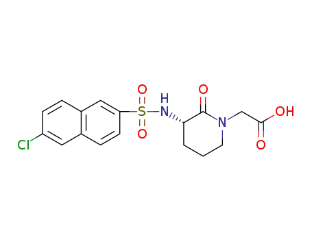 Molecular Structure of 445280-46-6 (C<sub>17</sub>H<sub>17</sub>ClN<sub>2</sub>O<sub>5</sub>S)