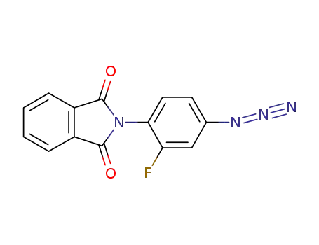1H-Isoindole-1,3(2H)-dione, 2-(4-azido-2-fluorophenyl)-