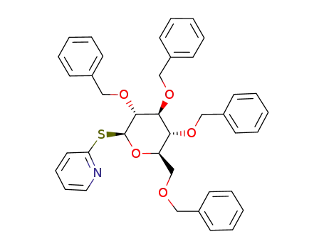 2-Pyridyl 2,3,4,6-tetra-O-benzyl-1-thio-β-D-galactopyranoside