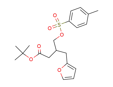4-(furan-2-yl)-3-(toluene-4-sulfonyloxmethyl)butyric acid tert-butyl ester