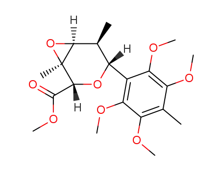 (1R,2S,4R,5S)-1,5-dimethyl-6-(2,3,5,6-tetramethoxy-4-methyl-phenyl)-3,7-dioxobicyclo[4.1.0-]heptane-2-carboxylic acid methyl ester