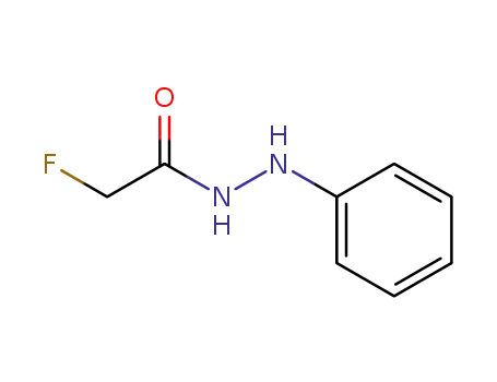 Molecular Structure of 2343-36-4 (Acetic acid, 2-fluoro-,2-phenylhydrazide)