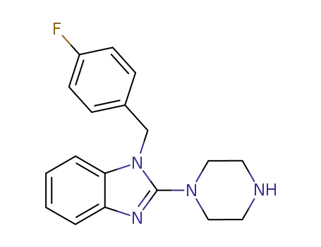 1-(4-FLUORO-BENZYL)-2-PIPERAZIN-1-YL-1H-BENZOIMIDAZOLE