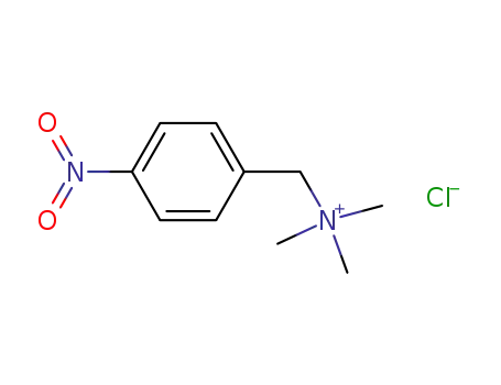 Molecular Structure of 5350-96-9 ((4-NITROBENZYL)TRIMETHYLAMMONIUM CHLORIDE)
