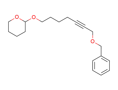 1-(benzyloxy)-7-(tetrahydropyranyl)hept-2-yn-7-ol